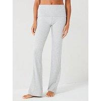 Everyday Ribbed Yoga Trouser - Grey