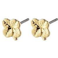 Pilgrim Octavia Clover Earrings Gold-Plated