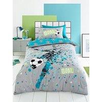 Bedlam Football Goal Duvet Cover Set - Multi