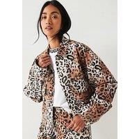 Hugo Filiana Leopard Print Jacket - Multi