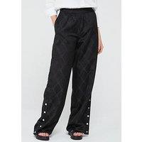 Hugo Hacelia Wide Leg Trouser - Black