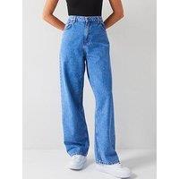 Hugo Leni Relaxed Fit Jean - Bright Blue