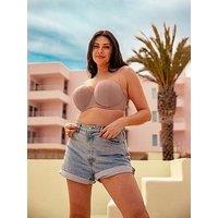 Curvy Kate Luxe Multiway Strapless Moulded Bra - Latte