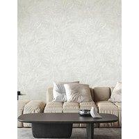 Fine Decor Aspen Leaf Wallpaper In Soft White