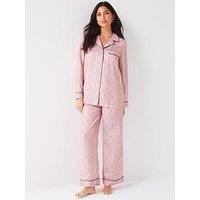 V By Very Polka Dot Revere Pj Set