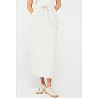 Boss Jersey Midi Skirt - Grey