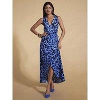 Dancing Leopard Kyla Leopard Dress - Blue