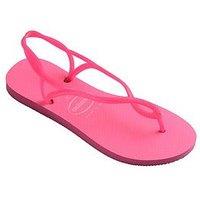 Havaianas Luna Neon Flip Flop - Pink Flux