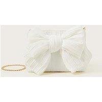 Monsoon Pleat Bow Bag - Rpt