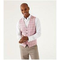 Skopes Montalvo Check Standard Waistcoat - Pink