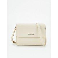 Hugo Chris Flap Crossbody - White