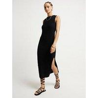 River Island Crochet Dress - Black