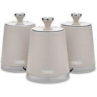 Tower Cavaletto Set Of 3 Canisters - Latte