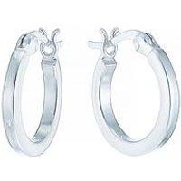 H. Samuel Sterling Silver Earrings. Hoop Earrings