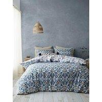 Pineapple Elephant Inara Ikat Duvet Cover Set