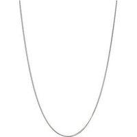 H. Samuel Sterling Silver Necklace. 18 Inch Dainty Curb Chain