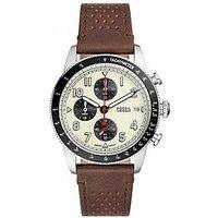 Fossil Sport Tourer Chronograph Brown Litehide Leather Watch