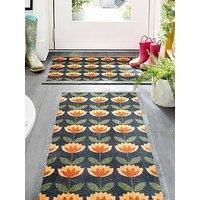 My Retro Floral Doormat