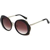 Ted Baker Gloss Crystal Camel Sunglass