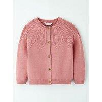 Mini V By Very Girls Pink Swing Cardigan