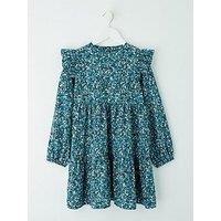 V By Very Girls Floral Tiered Dress