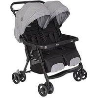 Graco Duorider Lightweight Double Pushchair - Steeple Grey