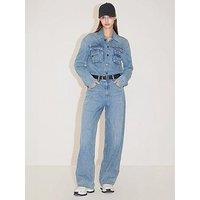 Miss Sixty Denim Jumpsuit -Middle Blue