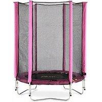 Plum Junior Springsafe Trampoline & Enclosure - Pink