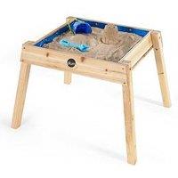 Plum Build & Splash Wooden Sand & Water Table - Natural