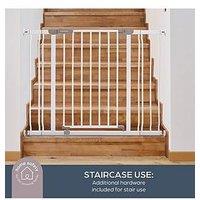 Dreambaby Ava Gate With 1 X 9Cm And 1 X 18Cm Extension - White