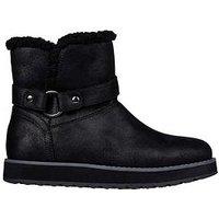 Skechers Keepsakes 2.0 - Home Sweet Home Ankle Boot - Black