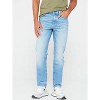 Boss Re.Maine Regular Fit Distress Jean - Light Blue