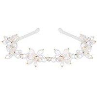 Jon Richard Gold Plated Crystal Beaded Floral Headband