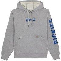 Dickies Mens Graphic Pullover Fleece - Grey