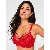 Dorina Adelina Non Padded Wired Bra - Red