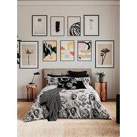 Ted Baker Mono Floral Duvet Set King