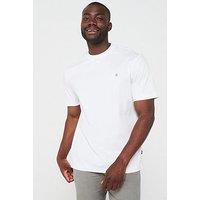Boss C-Taut 01 Regular Fit Nickel Logo T-Shirt - White