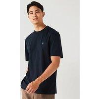 Boss C-Taut Regular Fit Nickel Logo T-Shirt - Dark Blue