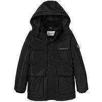 Calvin Klein Jeans Boys Back To School Jacket - Black