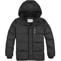 Calvin Klein Jeans Boys Essential Padded Jacket - Black