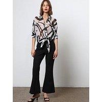 Religion Oversized Sheer Shirt - White