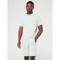 Hugo Tonal Logo Loungewear T-Shirt - Light Green