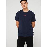 Hugo Linked Loungewear T-Shirt - Navy