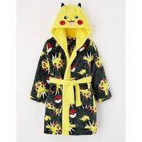 Pokemon Hood Detail Dressing Gown - Multi