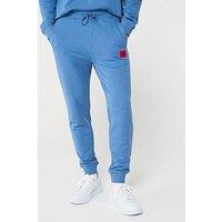 Hugo Doak212 Logo Cuff Joggers - Mid Blue