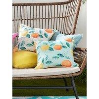 Fusion Botanical Fruits Outdoor Cushion