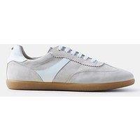 Mint Velvet Ace Neutral Suede Trainers