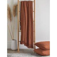 Drift Home Hayden Throw - Terracotta