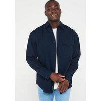 Tommy Jeans Varsity Back Embroided Shirt - Navy