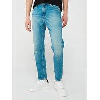 Calvin Klein Jeans Dad Straight Taper Jeans - Stonewash